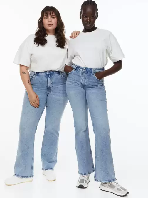 Women Bootcut High Jeans - image 5