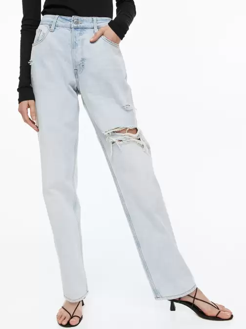 Women 90s Boyfriend Jeans - image 5