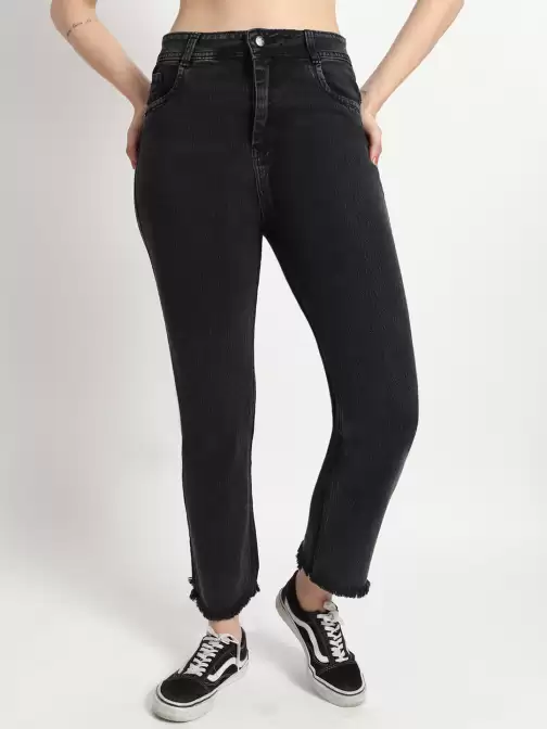 Women Boyfriend Fit High-Rise Jeans - image 5