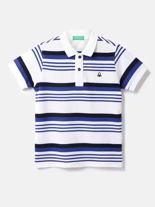 Boys Striped Cotton T-shirt - image 5