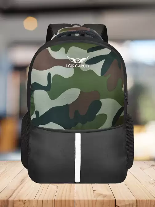 Printed Ergonomic Backpack - image 5