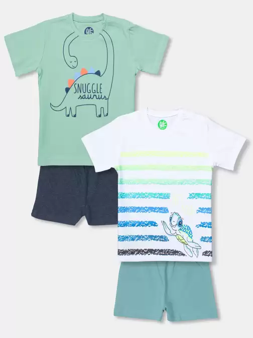 Infant Boys 2 T-shirt Shorts - image 5