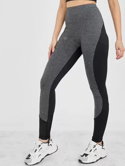 Women Colorblock Active Tights - image 5