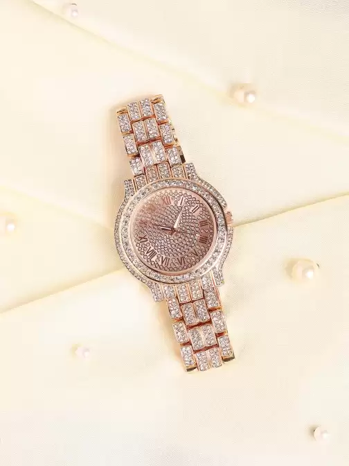 Women Embellished Watch - image 5