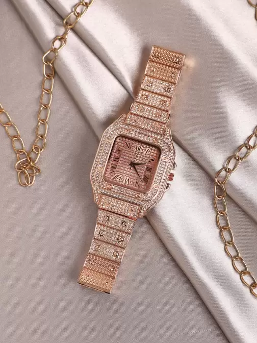 Women Embellished Watch - image 5