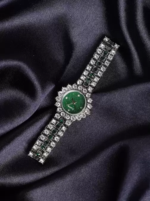 Women Embellished Watch - image 5