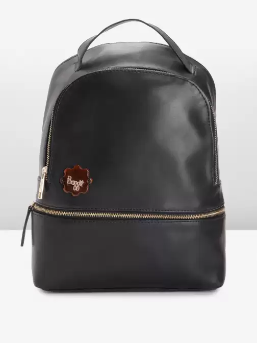 Women Solid Backpack - image 5