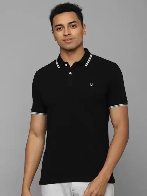 Polo Collar Cotton T-shirt - image 5