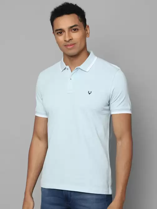 Polo Collar Cotton T-shirt - image 5