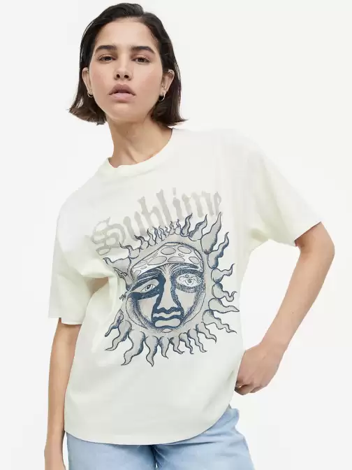 Oversized Printed T-shirt - image 5