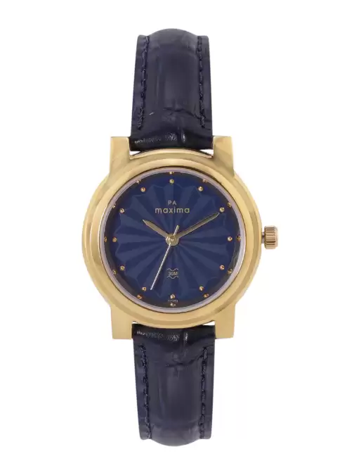 Women Leather Analogue Watch - image 5