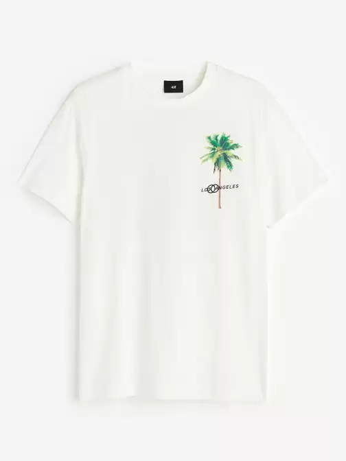 Regular Fit Printed T-shirt - image 5