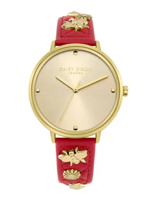 Women Leather Straps Watch - image 5