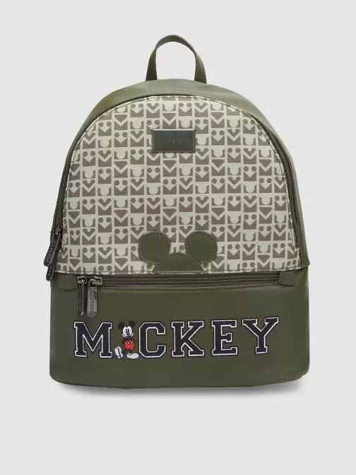 Women Leather Graphic Backpack - image 5