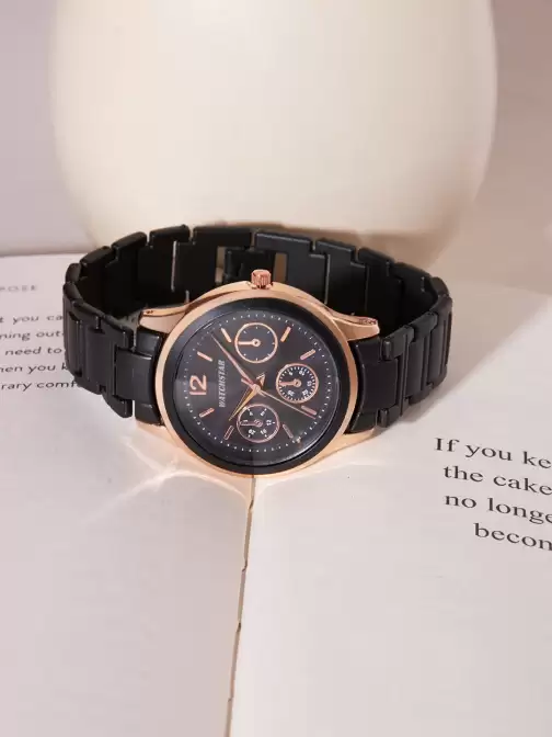 Women Stainless Steel Straps Watch - image 5