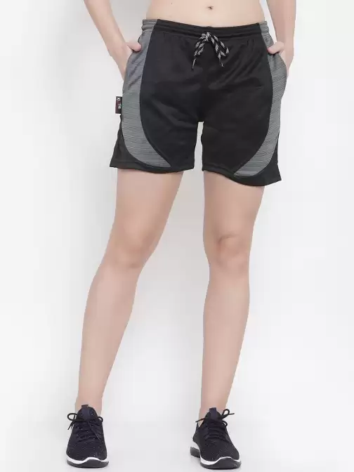 Women Colourblocked Shorts - image 5