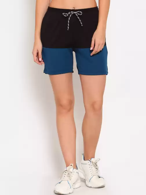 Women Colourblocked Shorts - image 5