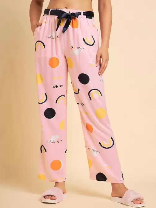Women Printed Lounge Pants - image 5