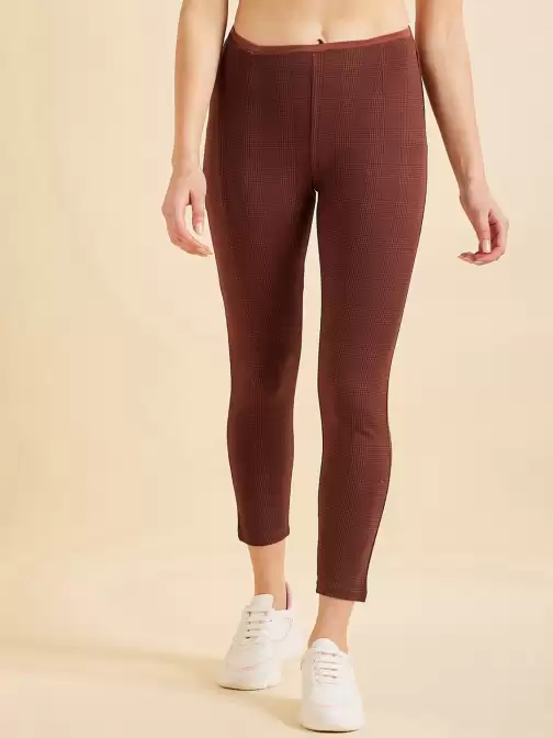 Women Mid Rise Knitted Tights - image 5