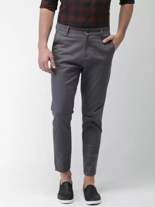 Men Tapered Fit Chinos - image 5