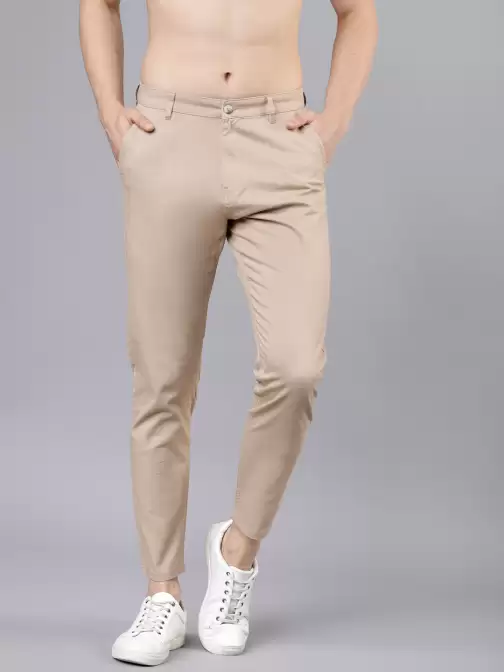 Men Tapered Fit Chinos - image 5