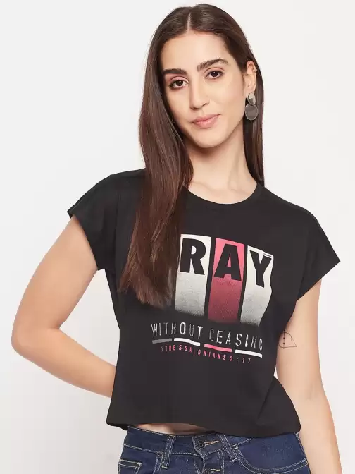 Typography Printed T-shirt - image 5