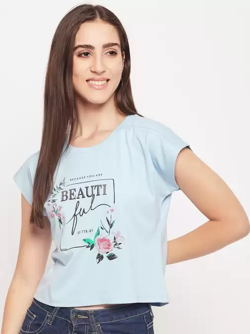 Typography Printed T-shirt - image 5