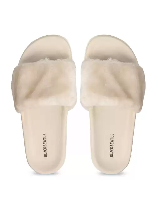 Women Embellished Sliders - image 5