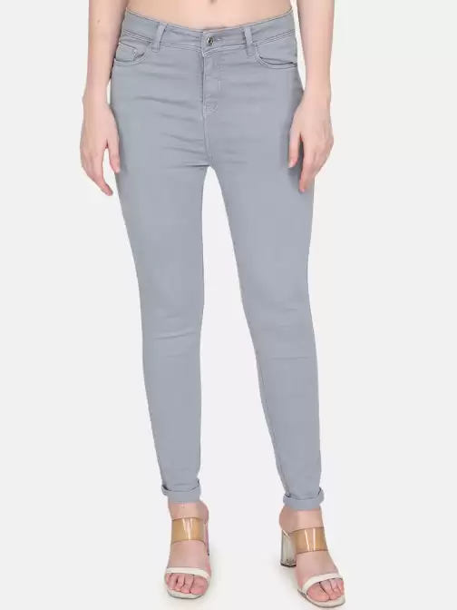 Women High-Rise Cotton Jeans - image 5