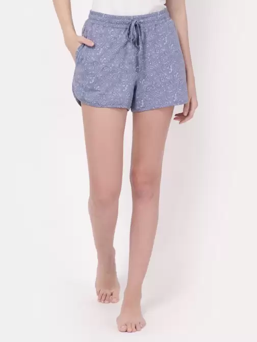 Women Printed Lounge Shorts - image 5