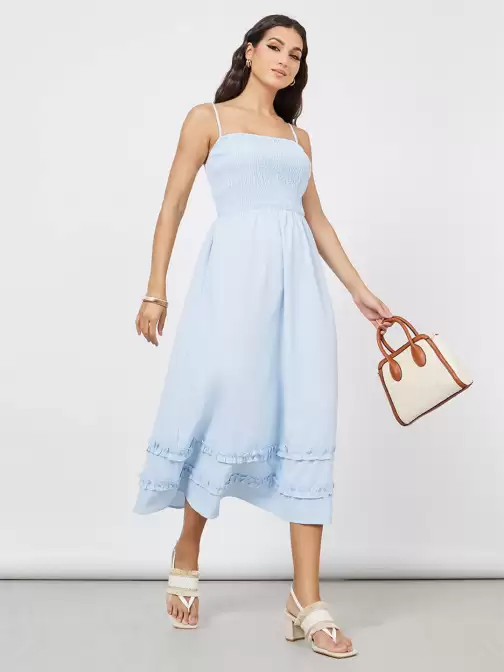 Fit & Flare Midi Dress - image 5