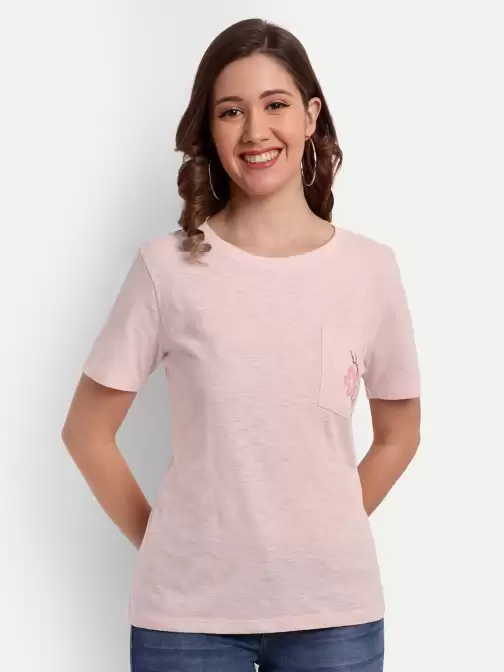 Slim Fit Cotton T-shirt - image 5
