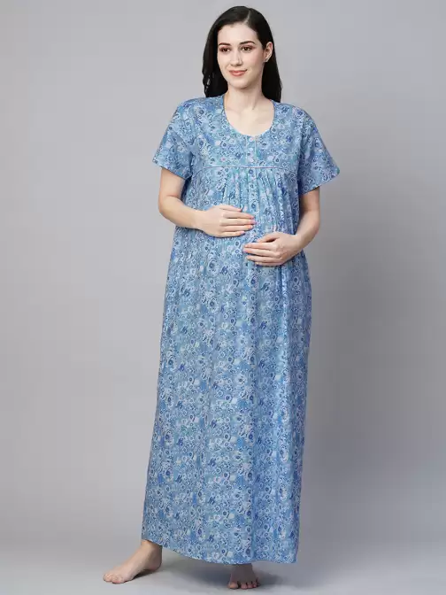 Printed Nightdress - image 5