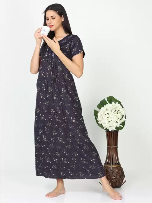 Printed Nightdress - image 5
