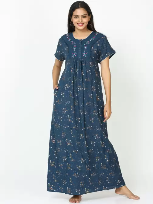 Printed Nightdress - image 5