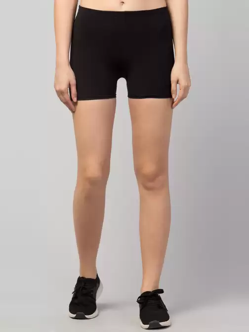 Women Skinny Fit Sports Shorts - image 5