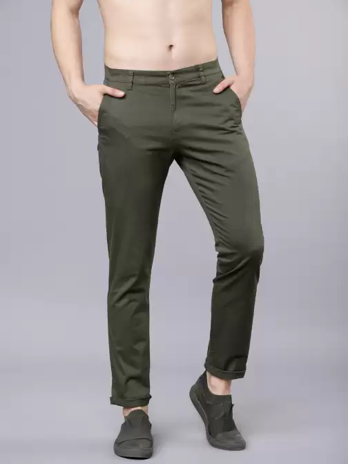 Men Slim Fit Chinos - image 5