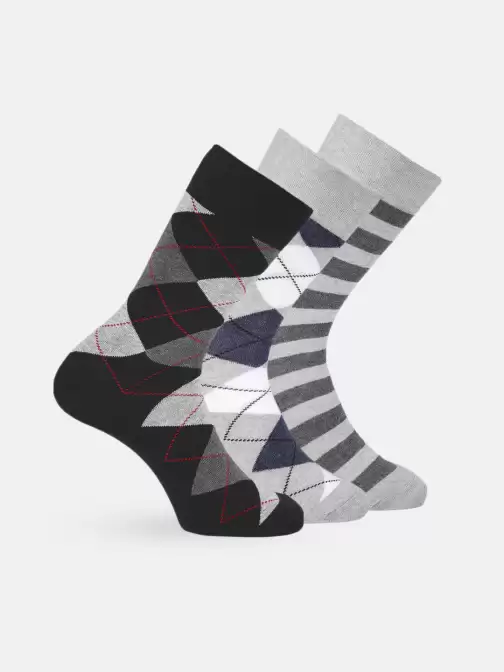 Men Set of 3 Socks - image 5