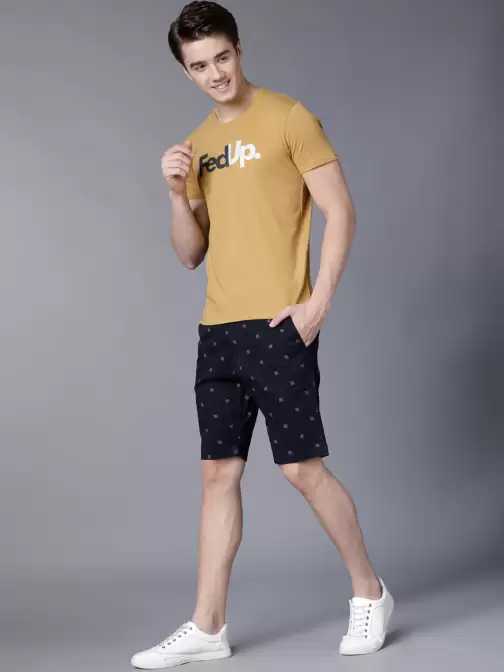 Men Slim Fit Regular Shorts - image 5