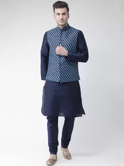 Men Solid Kurta Set - image 5