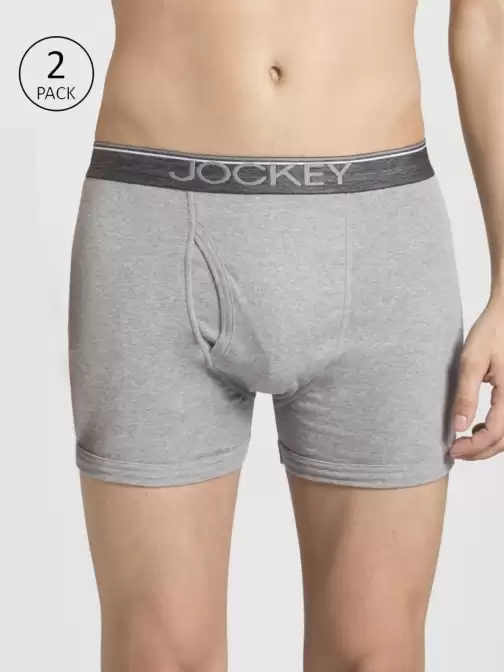 Men Pack of 2 Solid Trunks - image 5