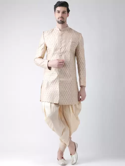 Men Sherwani With Dhoti Pants - image 5