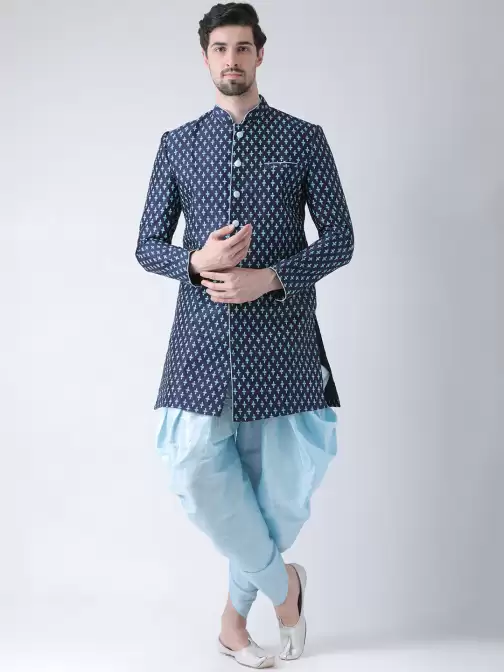 Men Sherwani With Dhoti Pants - image 5