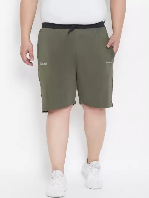 Plus Size Men Regular Fit Sports Shorts - image 5