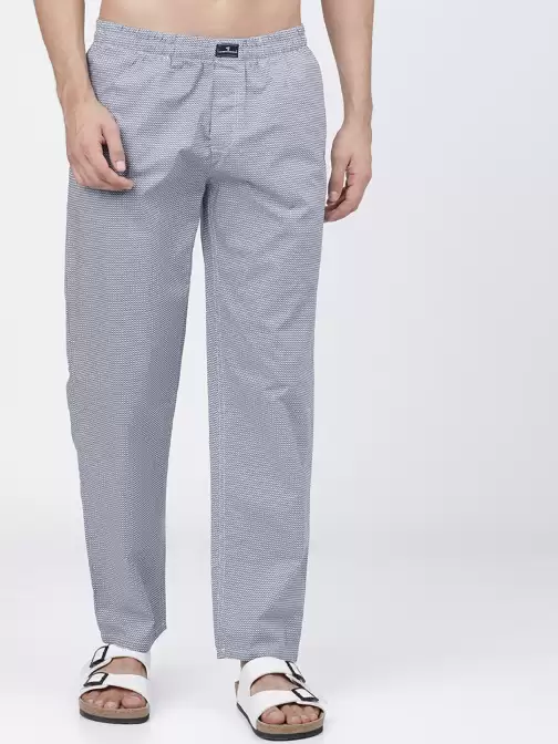 Men Checked Cotton Lounge Pants - image 5