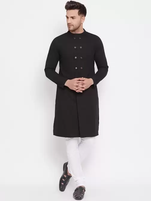Men Lucknowi Kurta - image 5
