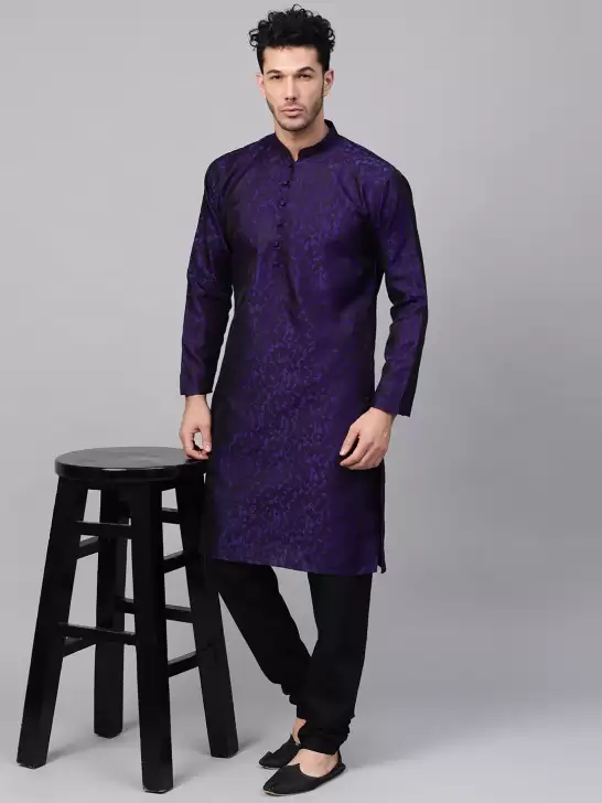 Men Kurta with Churidar - image 6