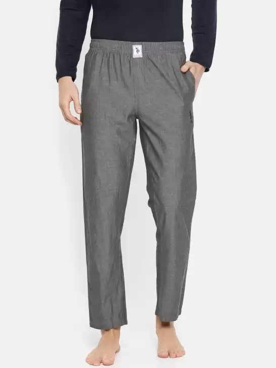 Men Solid Lounge Pants - image 6
