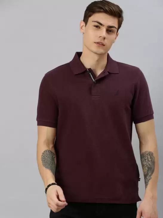 Men Solid Pure Cotton T-shirt - image 6