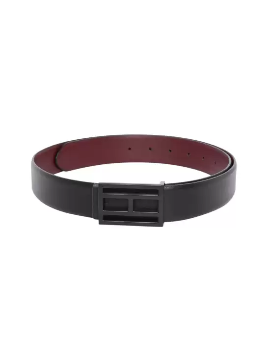 Men Solid Leather Belt - image 6